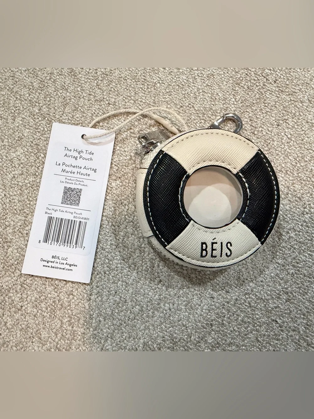 BÉIS The High Tide Airtag Pouch NWT